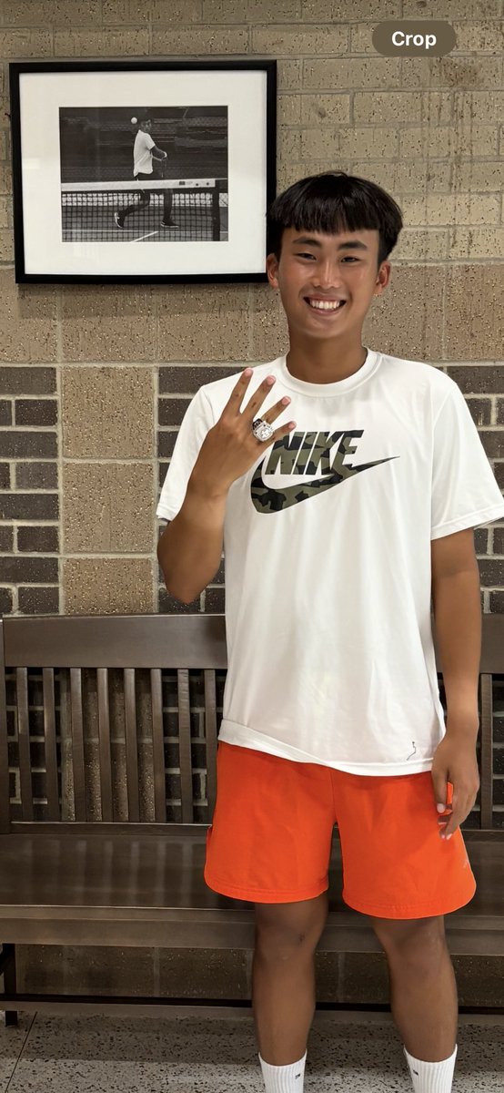 TennisKempner's tweet photo. More bling for Noey Do. State ring number 4! https://t.co/qyGJBOdbGg