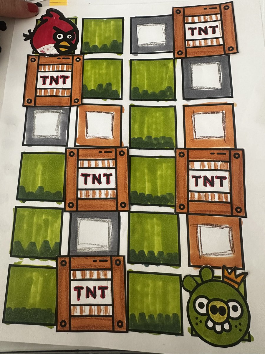 mrsStanleyCMS's tweet photo. Today students worked through their first lesson in https://t.co/uN2Ynz3cTM, then we created our own unplugged versions of the puzzles! Students created each puzzle, then we are laminating the code keys to the back for future classes to use as self checking bell work! https://t.co/FSHUYBq5fk