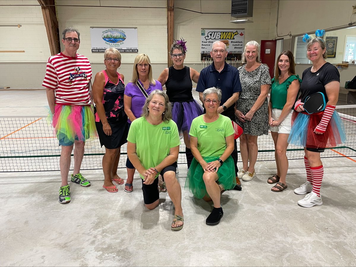 The Gravenhurst Curling Club hosted a pickleball tournament today as a fundraiser for Gravenhurst Against Poverty. On hand for the fun were members of Gravenhurst council. 

Learn more about GAP: ow.ly/mjOw50WFB5z