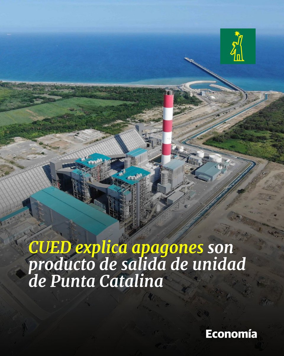 DiarioLibre's tweet photo. ⚡ |#EnergíaDL| El Consejo Unificado de las Empresas Distribuidoras pidió excusas por las molestias
🔗https://t.co/Wk810FWnea
#DiarioLibre #CUED #Apagones #PuntaCatalina https://t.co/T8xBdioUs0