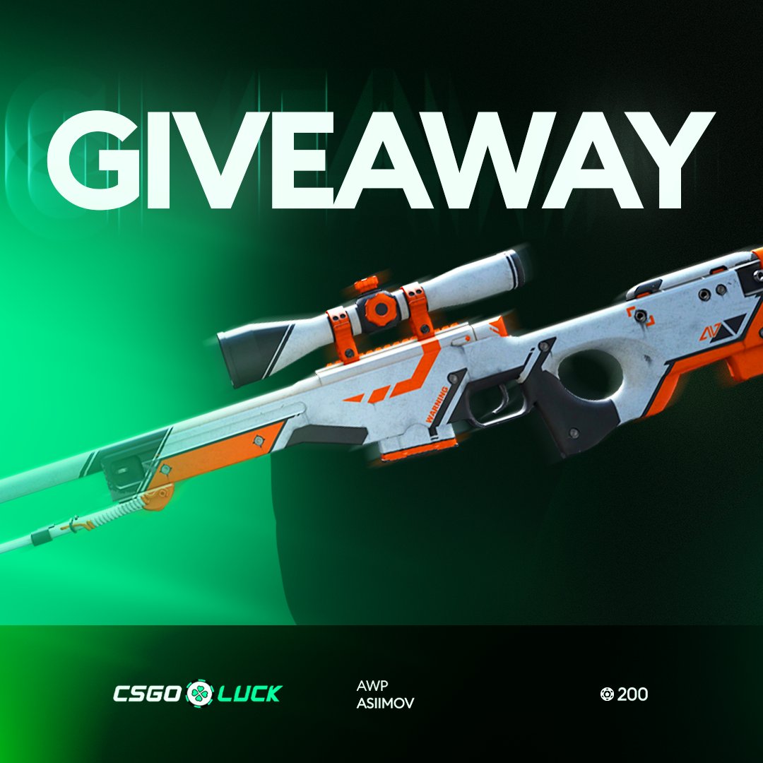 Zabidaex (@zabidaexyt) on Twitter photo 🎉 200C Giveaway🎉
To enter:
✅ Follow me & <a href="/officialcsluck/">CSGOLuck.com</a>
✅ Like & Retweet
✅ Tag friends in the comments
Good luck 🧡 🎉 200C Giveaway🎉
To enter:
✅ Follow me & <a href="/officialcsluck/">CSGOLuck.com</a>
✅ Like & Retweet
✅ Tag friends in the comments
Good luck 🧡