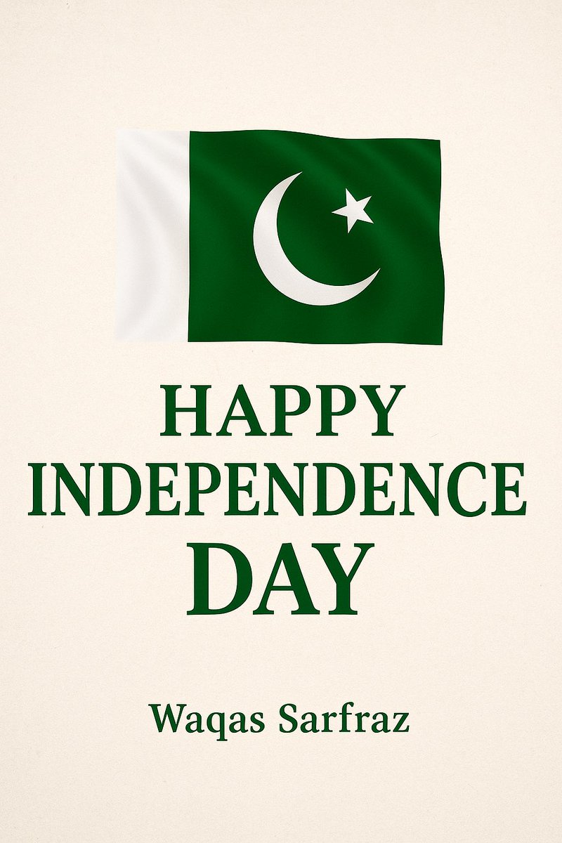 kashii321's tweet photo. یومِ آزادی پاکستان 🇵🇰
14 اگست 1947 کا دن تاریخِ عالم میں ایک سنہری باب کی حیثیت رکھتا ہے۔ یہ وہ دن ہے جب لاکھوں قربانیوں، لا تعداد جدوجہد اور بے شمار قربان گاہوں کے بعد پاکستان کا خواب حقیقت میں بدلا۔ یہ دن ہمیں یاد دلاتا ہے کہ آزادی کوئی تحفہ نہیں بلکہ ایک امانت ہے، https://t.co/dZFPN3nsgP