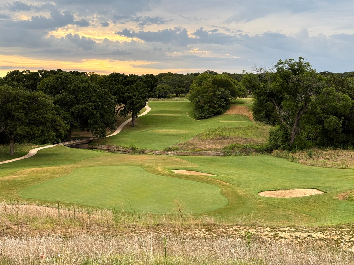 TreyKempGCA's tweet photo. Nice morning out at Meadowbrook, things are really looking good! @GolfFortWorth