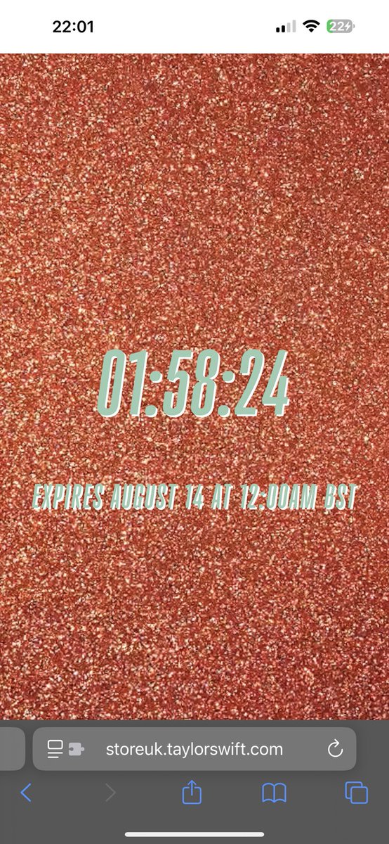 rializzie_'s tweet photo. @taylornation13 The uk site has nothing 😭 this is crazy https://t.co/LKK56zDpin