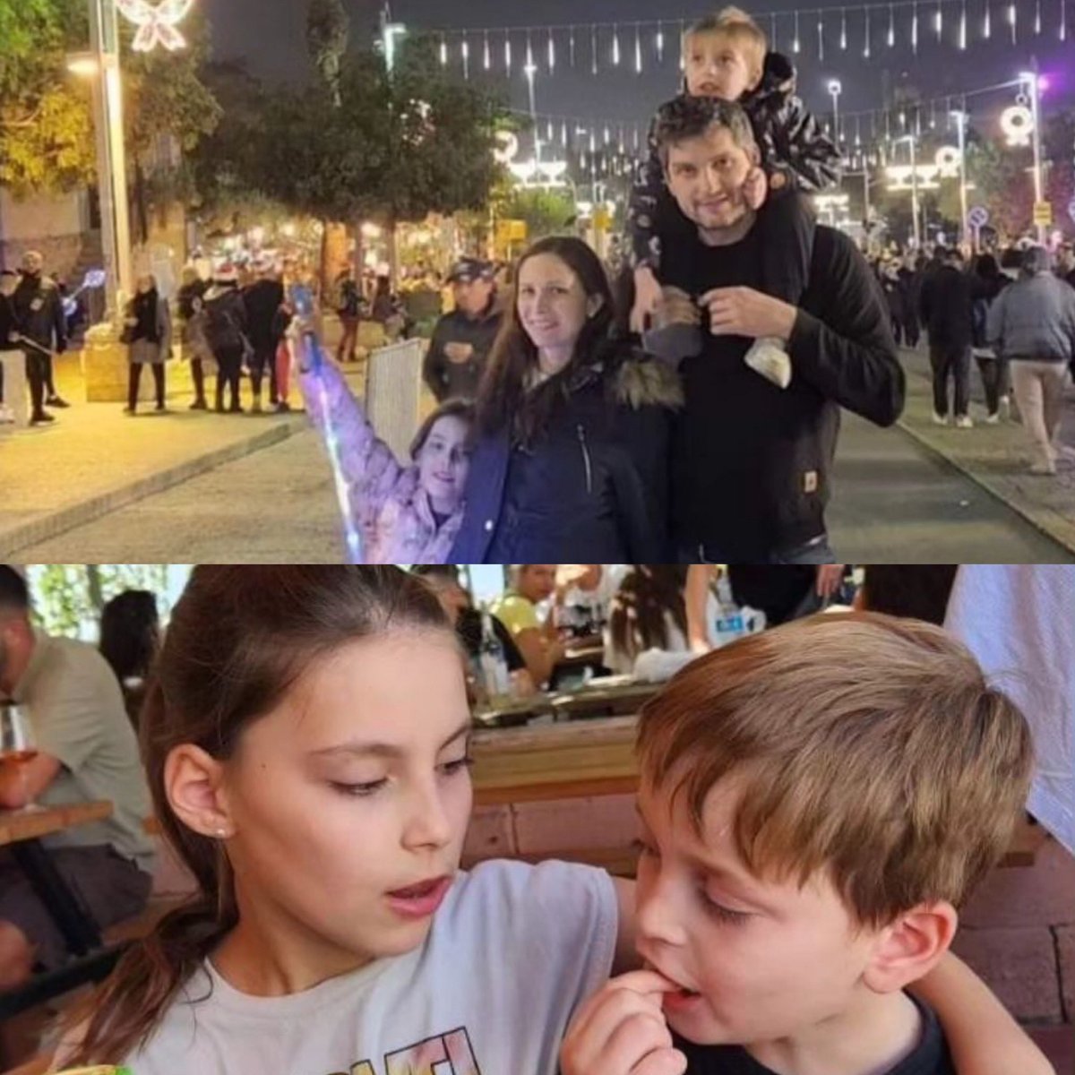 This is the Kapishter Family.

They were on their way home from a camping holiday for Ethan’s 5th birthday on October 7th.

Little Ethan was shot in the head by Palestinian terrorists. Executed.

Hamas butchered them. 

Authorities found the 3 bodies together. They buried them