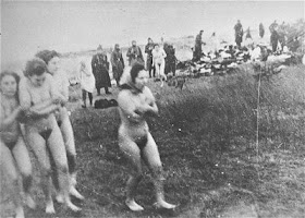In December 15–17, 1941, at Šķēde beach near Liepāja, Latvia, about 2,731 Jews were massacred . The killings were carried out by Einsatzkommando 2 of Einsatzgruppe A, commanded by SS-Obersturmbannführer Rudolf Lange, together with men from the Schutzmannschaft (Latvian auxiliary