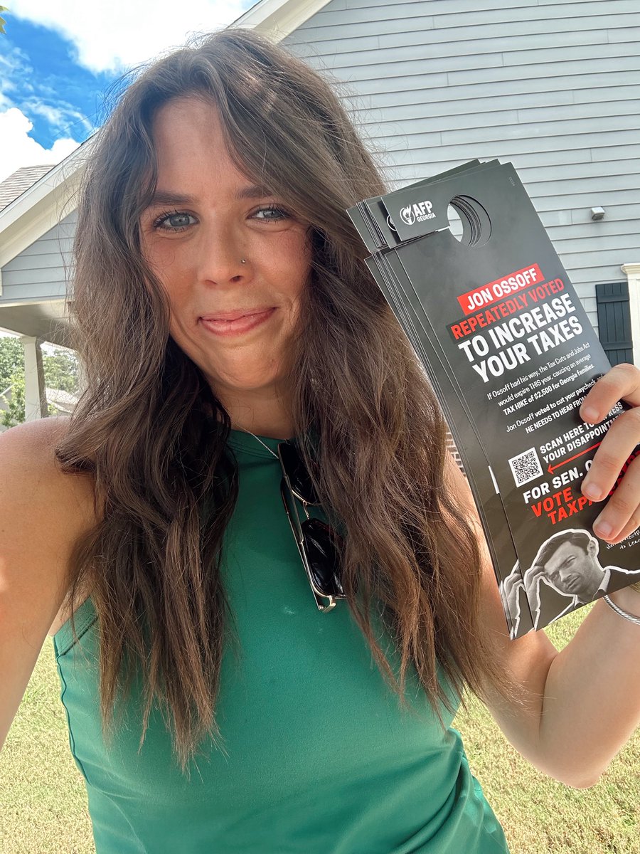 Jacquelyn Harn (@harn_jacquelyn) on Twitter photo When Washington came for your wallet, Sen. Jon Ossoff didn’t stop them.
His “NO” on the One Big Beautiful Bill would’ve let the Trump Tax Cuts expire — slapping Georgia families with a $2,500 tax hike.
Time to hold <a href="/ossoff/">Jon Ossoff</a> accountable ➡️ americansforprosperity.actcentr.com/Signup/tell-co… When Washington came for your wallet, Sen. Jon Ossoff didn’t stop them.
His “NO” on the One Big Beautiful Bill would’ve let the Trump Tax Cuts expire — slapping Georgia families with a $2,500 tax hike.
Time to hold <a href="/ossoff/">Jon Ossoff</a> accountable ➡️ americansforprosperity.actcentr.com/Signup/tell-co…