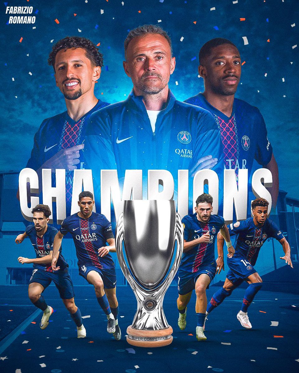 ❤️💙🏆 Paris Saint-Germain win UEFA Super Cup against Tottenham!

Another trophy in fantastic year for PSG.