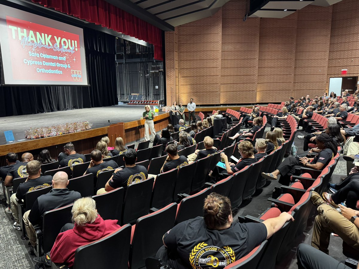Lloyd Turner (@lloydturnerjr) on Twitter photo Grateful for our incredible <a href="/CyWoods212/">Cypress Woods HS</a> business partner adoption! This year is already off to an amazing start. Big things ahead in year 20! #CFISDspirit #CDub20Years Grateful for our incredible <a href="/CyWoods212/">Cypress Woods HS</a> business partner adoption! This year is already off to an amazing start. Big things ahead in year 20! #CFISDspirit #CDub20Years