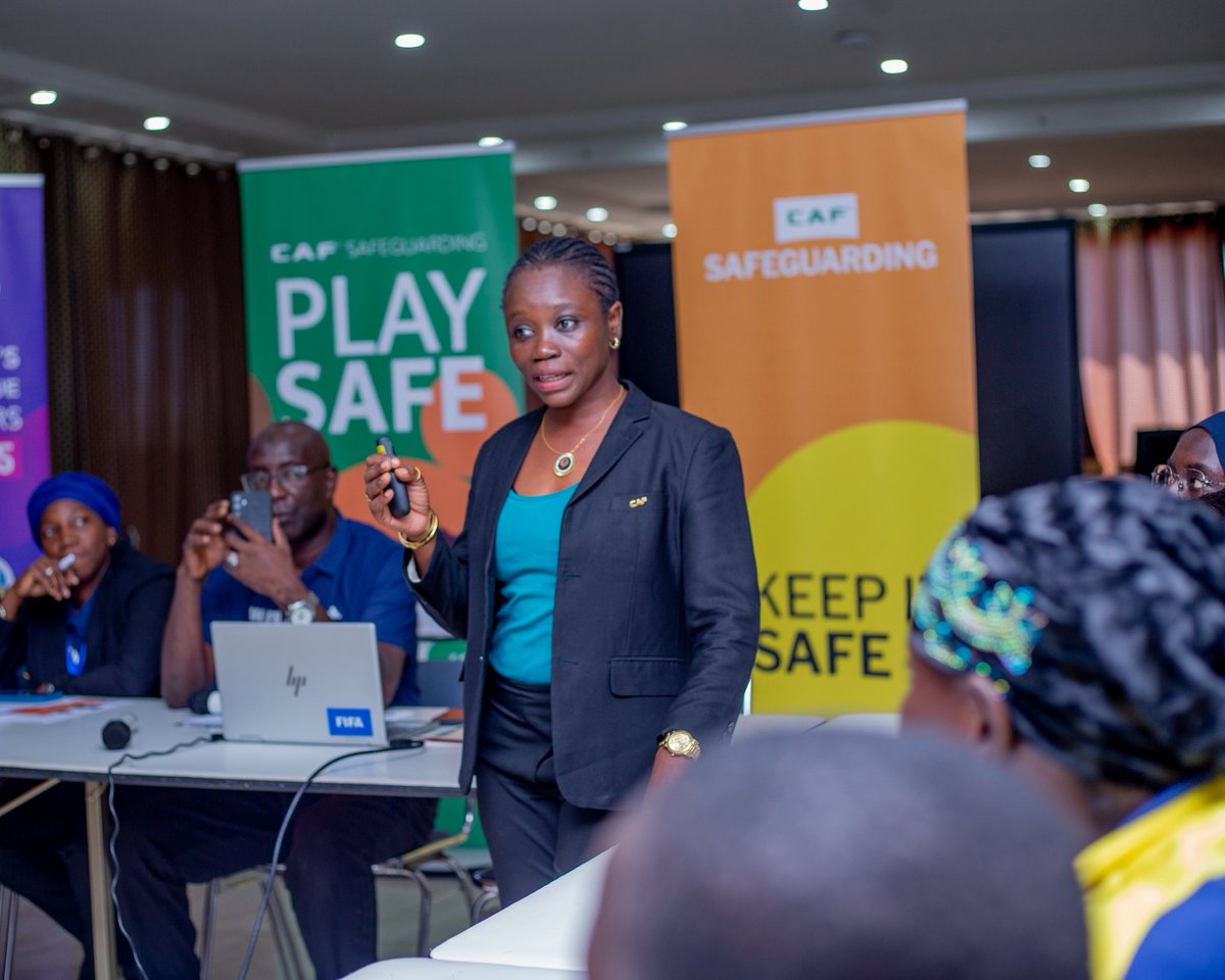 Atelier sur la sauvegarde et la protection : en marge du tournoi WCLQ ,une session a regroupé les joueuses et leurs dirigeants, cet après-midi à l’hôtel Iris à Toubab Dialaw (Sénégal)