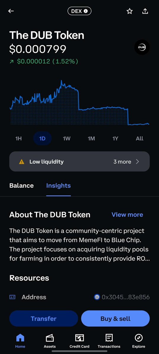 The DUB Token tweet media