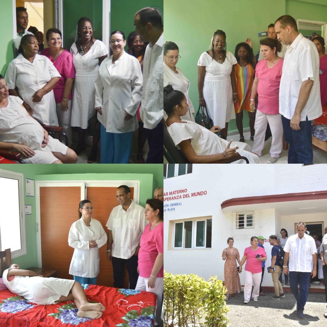 Se inaugura en el municipio Playa, el Hogar Materno La Esperanza del Mundo, después de un proceso inversionista.
#LaHabanaViveEnMí 
#100AñosConFidel