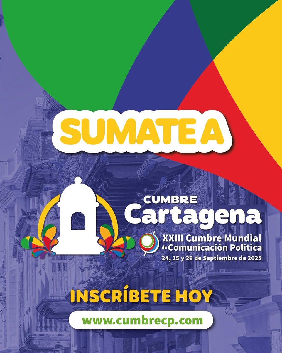 👉  Aprovecha este doble descuento:
🎁 20% de descuento por PRONTA COMPRA  + 20% EXTRA con el código: POLITOLOGOSDIGITALES 🎫
⚠ Solo hasta el 31 de agosto. 

🔗 Inscríbete aquí 👉 cumbrecp.com

📩 ¿Dudas? Escríbenos por DM y te ayudamos.

#ComPol #EstrategiaPolítica