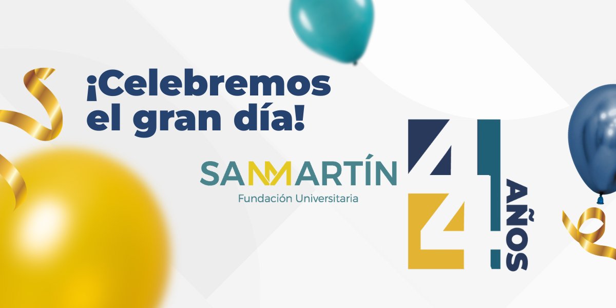 🎉 #44AñosDeLaSanMartín
Celebramos juntos más de cuatro décadas de historia, logros y transformación. 
Descubre la agenda y vive los eventos académicos, culturales y deportivos que hemos preparado para ti a nivel nacional del 20 al 22 de agosto 👉n9.cl/qmpxl