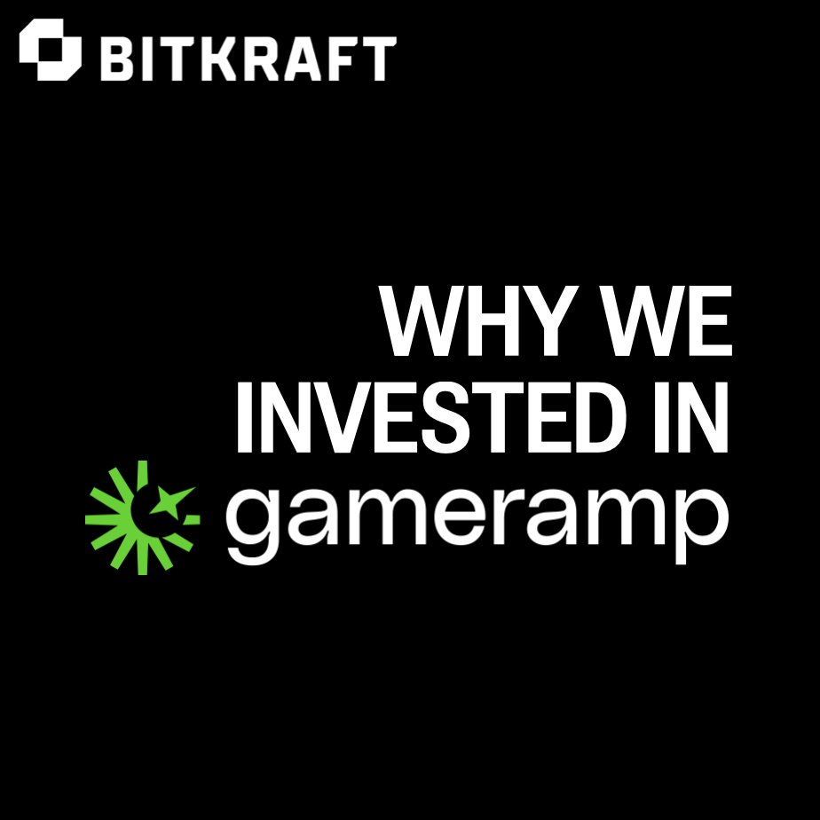 In an industry where the lines between content, technology, and user  behavior are constantly shifting, @gamerampHQ is building the  infrastructure that mobile game studios need to survive – and thrive. At  BITKRAFT,