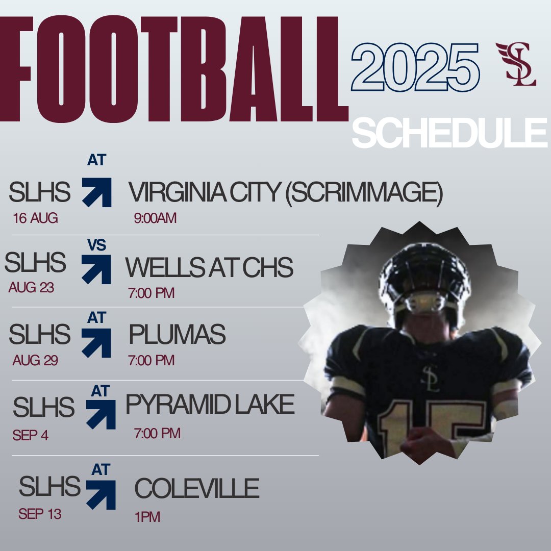SLHSFalcons's tweet photo. Falcon Football is back! https://t.co/xRcZasndpl