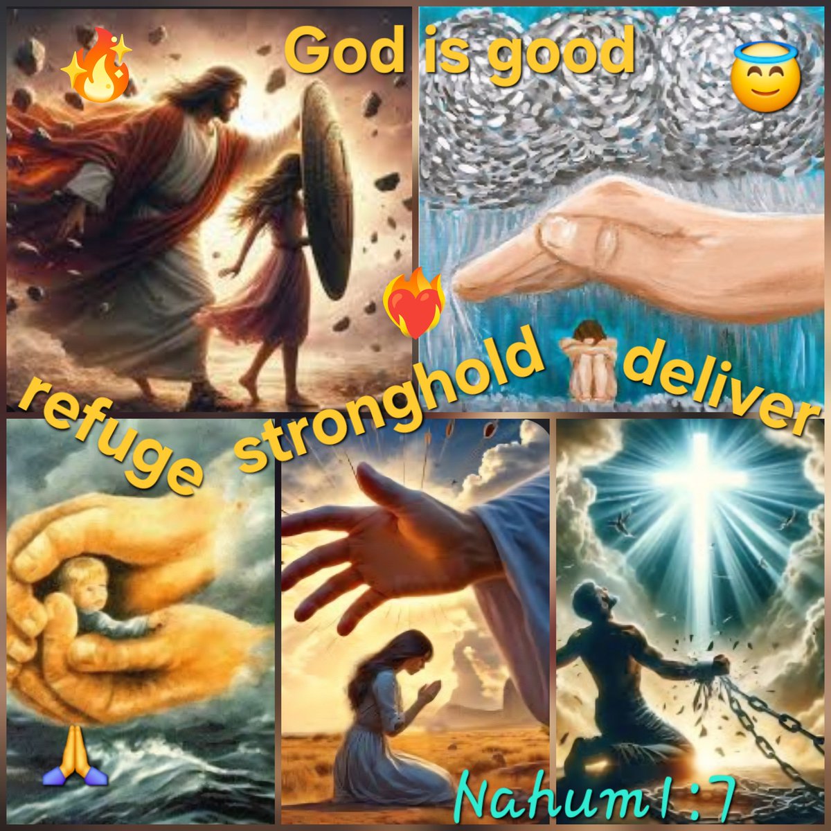 Nahum 1:7 - The Lord is good, a stronghold in a day of distress; He cares for those who take refuge  in Him. , whatever your struggle and no matter how bad it is God is there for you. If you were willing to humble yourself before Him, He can help you through any problem  you have