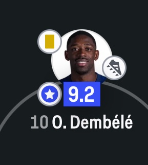 footballpunditX's tweet image. Dembélé got a 9.2 rating on Sofascore after his performance vs. Tottenham. 💫
#PSGTOT #Spurs #UEFASuperCup #PSG