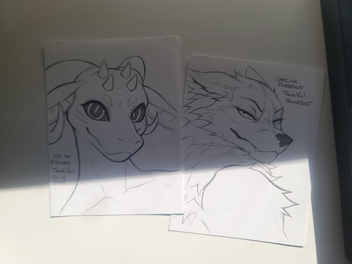 Going to tackle the rest of who's left from this list today :3 I think about 6-8 are left to do out of ~40, thank you and sorry for taking so long 🙇‍♀️