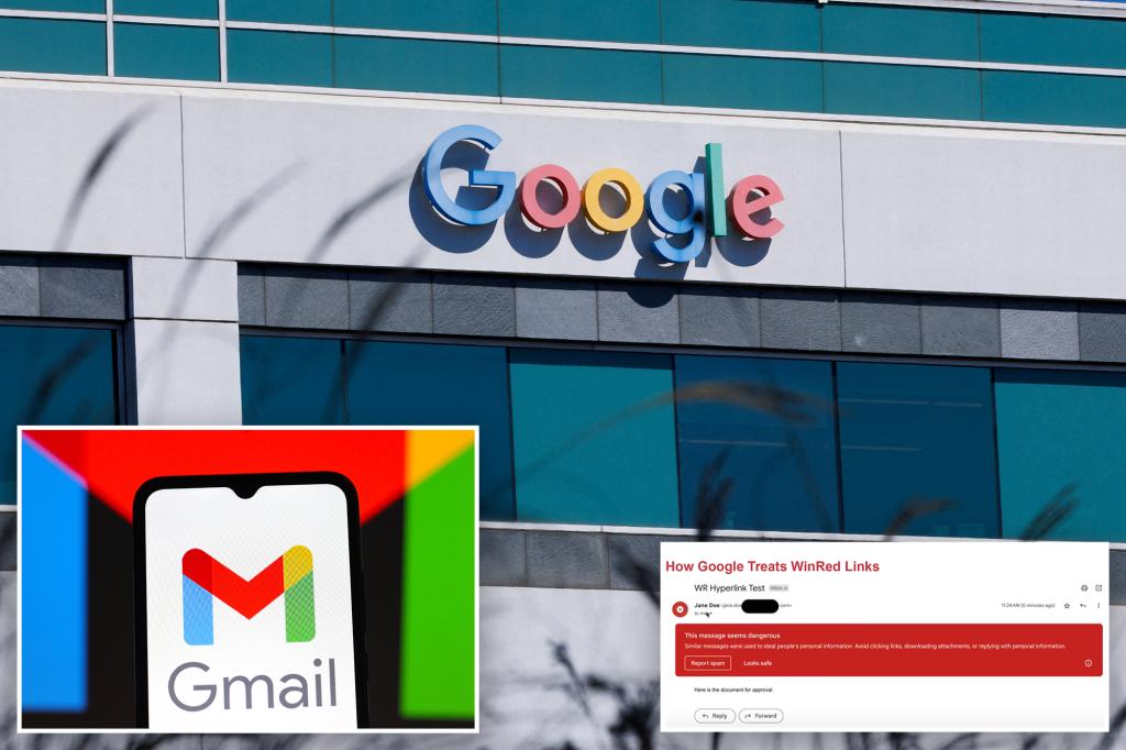 nypost's tweet image. Google caught flagging GOP fundraiser emails as ‘suspicious’ –sending them directly to spam: memo trib.al/lAHjeWA