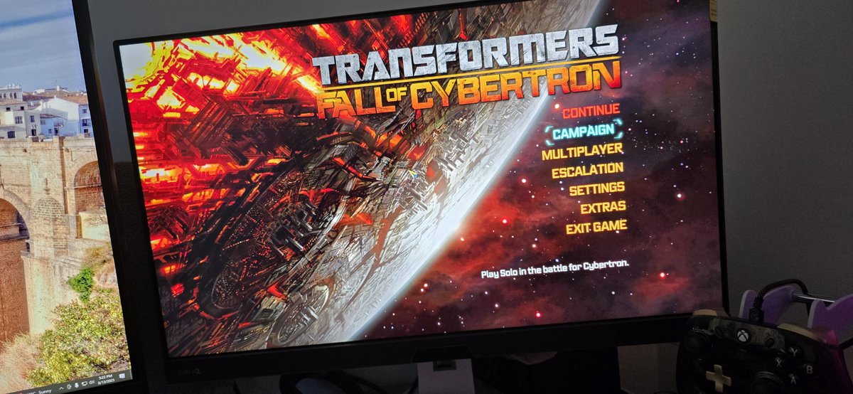 NailsRockard's tweet image. No other Transformers game can ever top this one. Gameplay, story and Soundtrack was peak. #TransformersFallOfCybertron #pcgaming