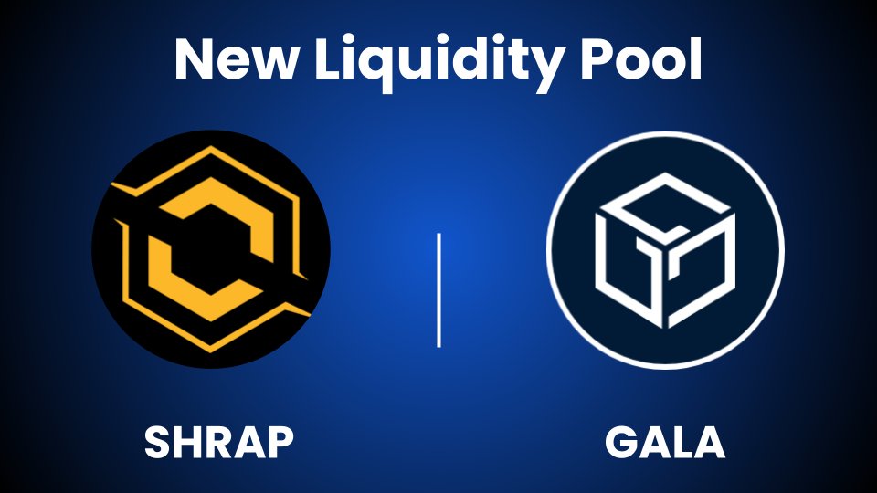 GoGalaGames's tweet photo. New Liquidity Pool! 

Live on https://t.co/HrknlQhEnX 

https://t.co/CNTzjrt5Xn

Start trading now and help shape the future of GalaChain! https://t.co/gEBHgMdEeM