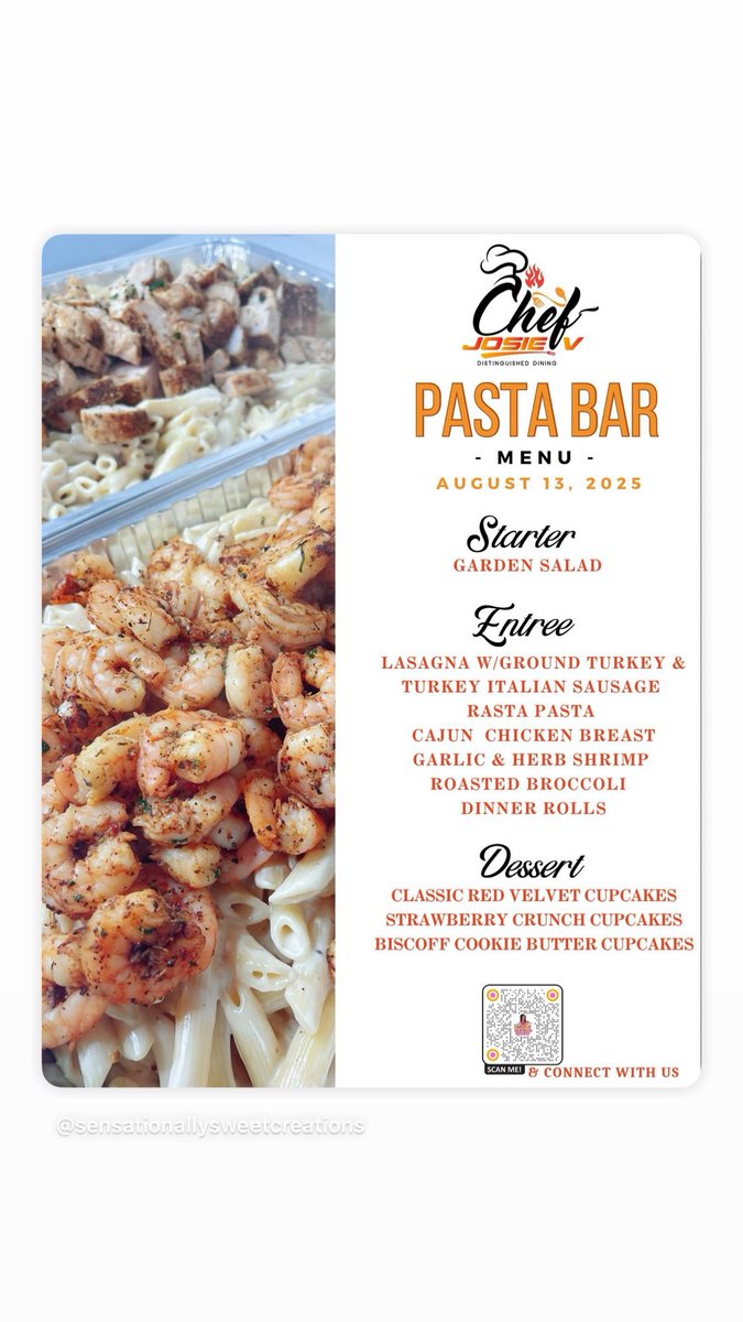 Today’s lunch? We kicked things off with fresh garden salad rolled right into our build-your-own Pasta Bar with all the fixings, and ended on the sweetest note—our decadent cupcakes for dessert.
From first bite to last crumb, it was chef’s kiss perfection for this amazing staff!