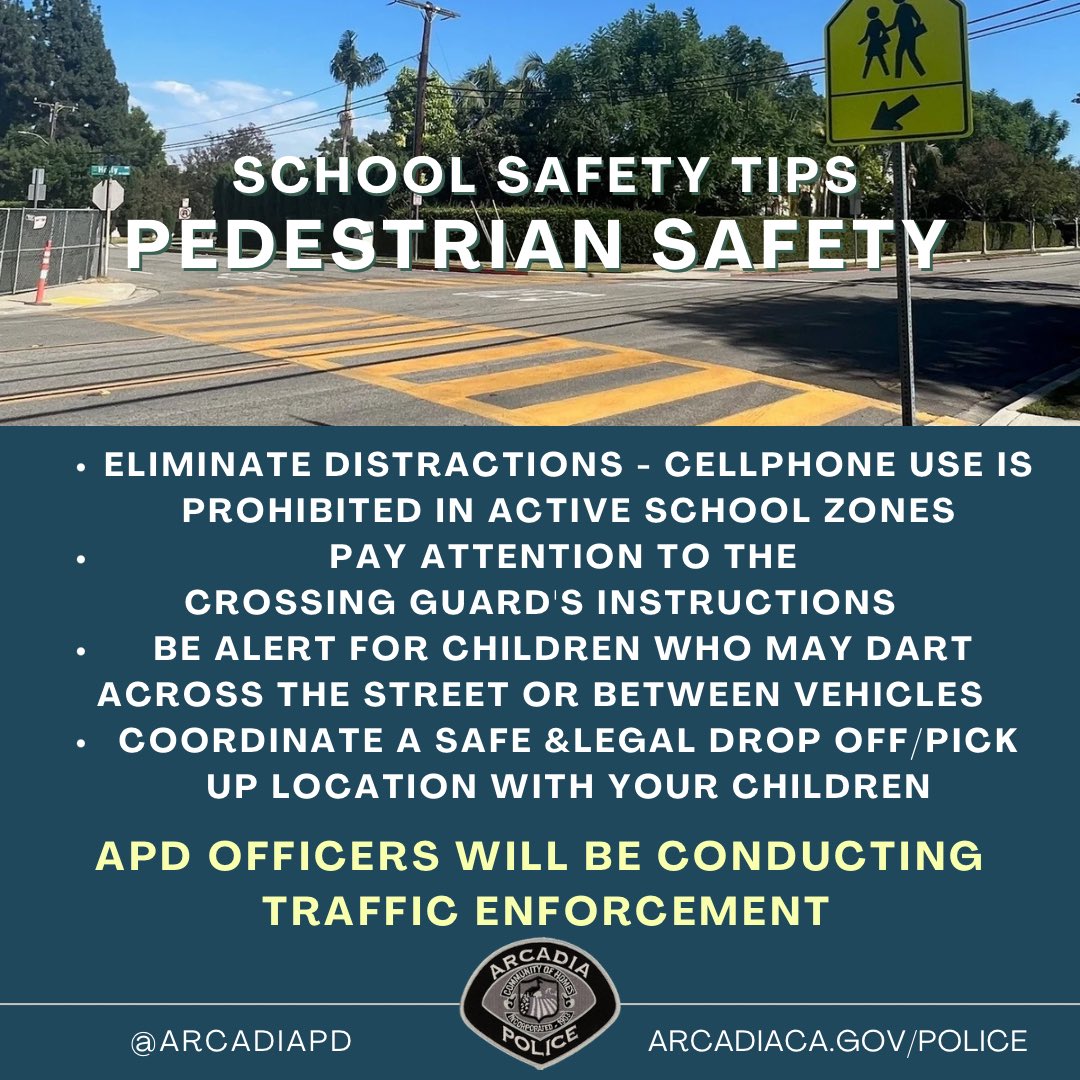 Arcadia PD tweet media