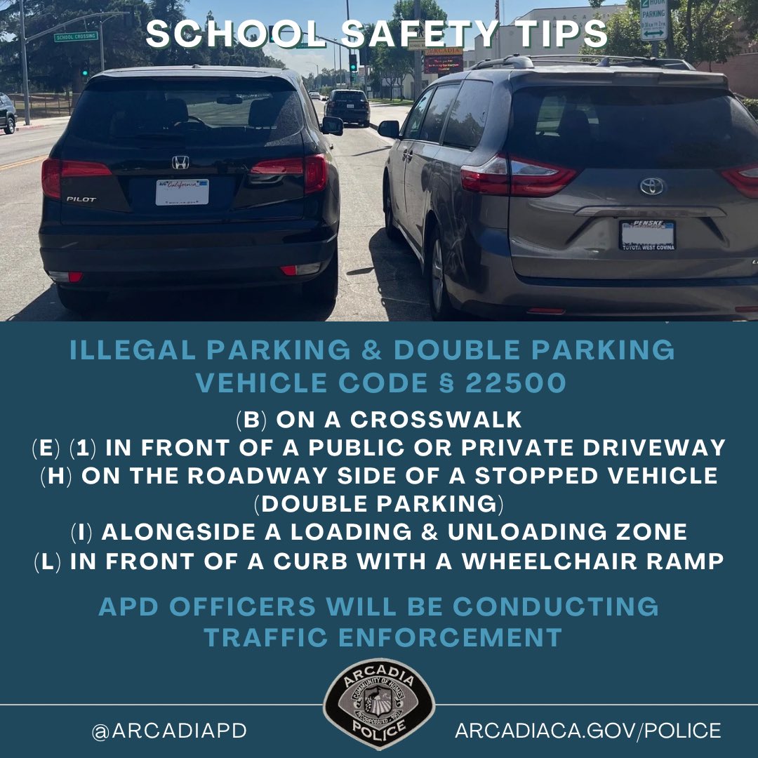 Arcadia PD tweet media