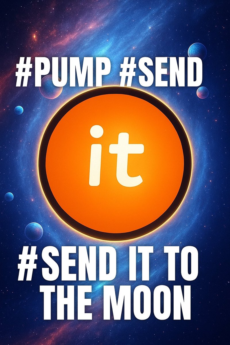 #send 🚀 $it ➡️ #moon 🌖