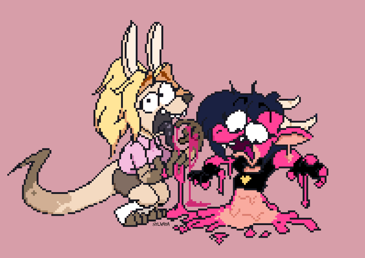 Some ¨pizza tower¨ Like commissions that i did!