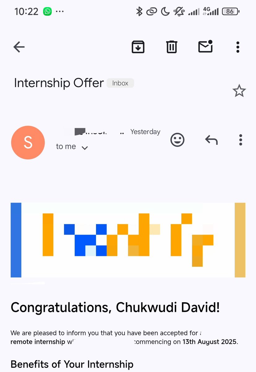 Chukwudi 第一个 tweet media