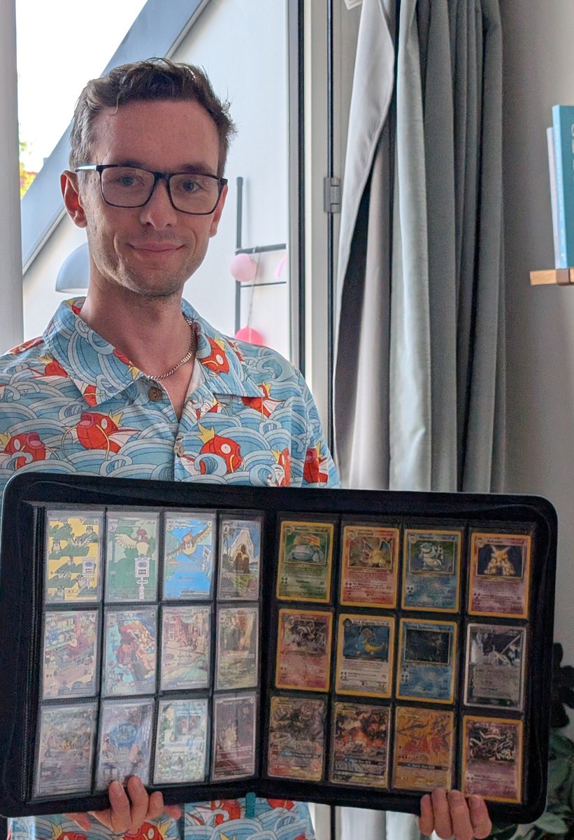 Any Pokémon interested people among my followers?

Over the past year I’ve dived deep into collecting, trading &amp; playing again!

Follow my journey on Instagram -"KantoUpdates"

I'll also be a vendor at Card Expo Sweden on Sept 27-28th if you want to come and say hi!