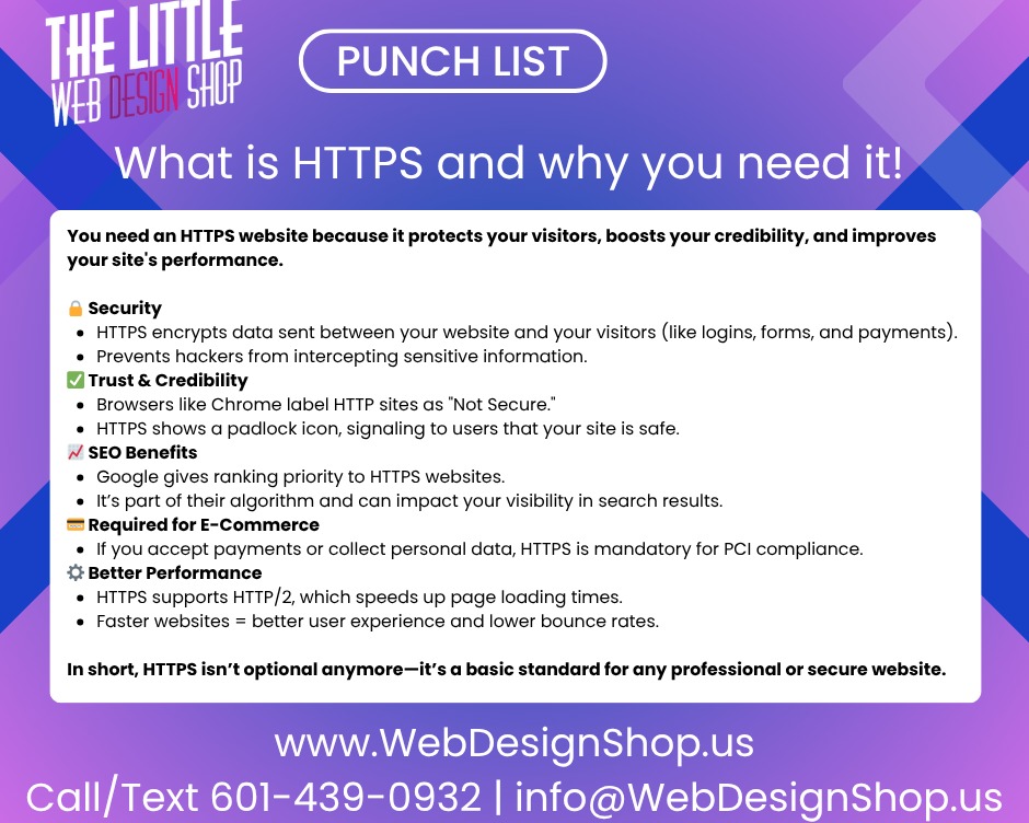 WebTLWDS's tweet image. What is HTTPS and why you need it!  #webdesign #website #hosting #smallbusiness #https