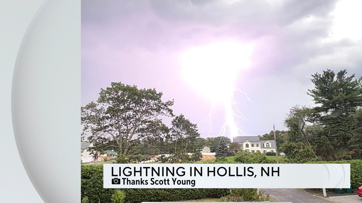 Lots of lightning in southern New Hampshire tonight...