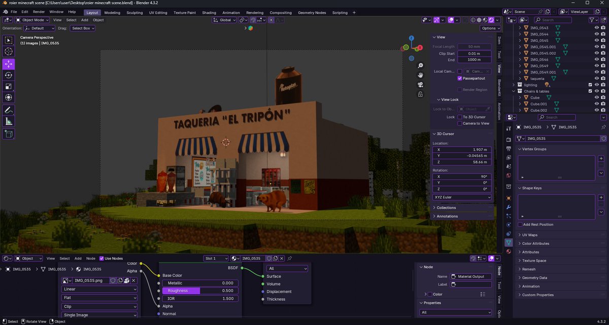 Algunos escenarios en 3D que hice para la collab me divertí mucho haciéndolas>:D💥

Vayan a apoyar a los artistas, se la rifaron todos🔥
#roierfanart