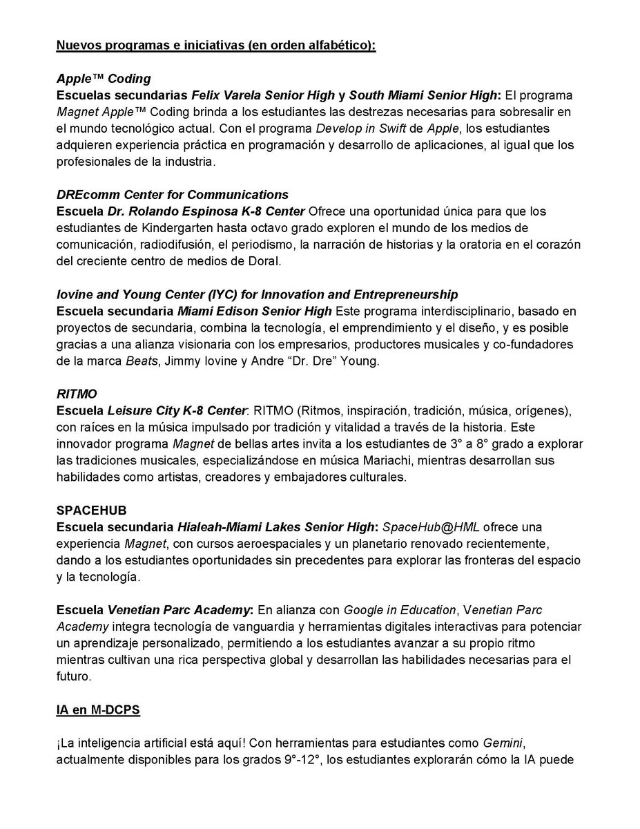 M-DCPS Español tweet media