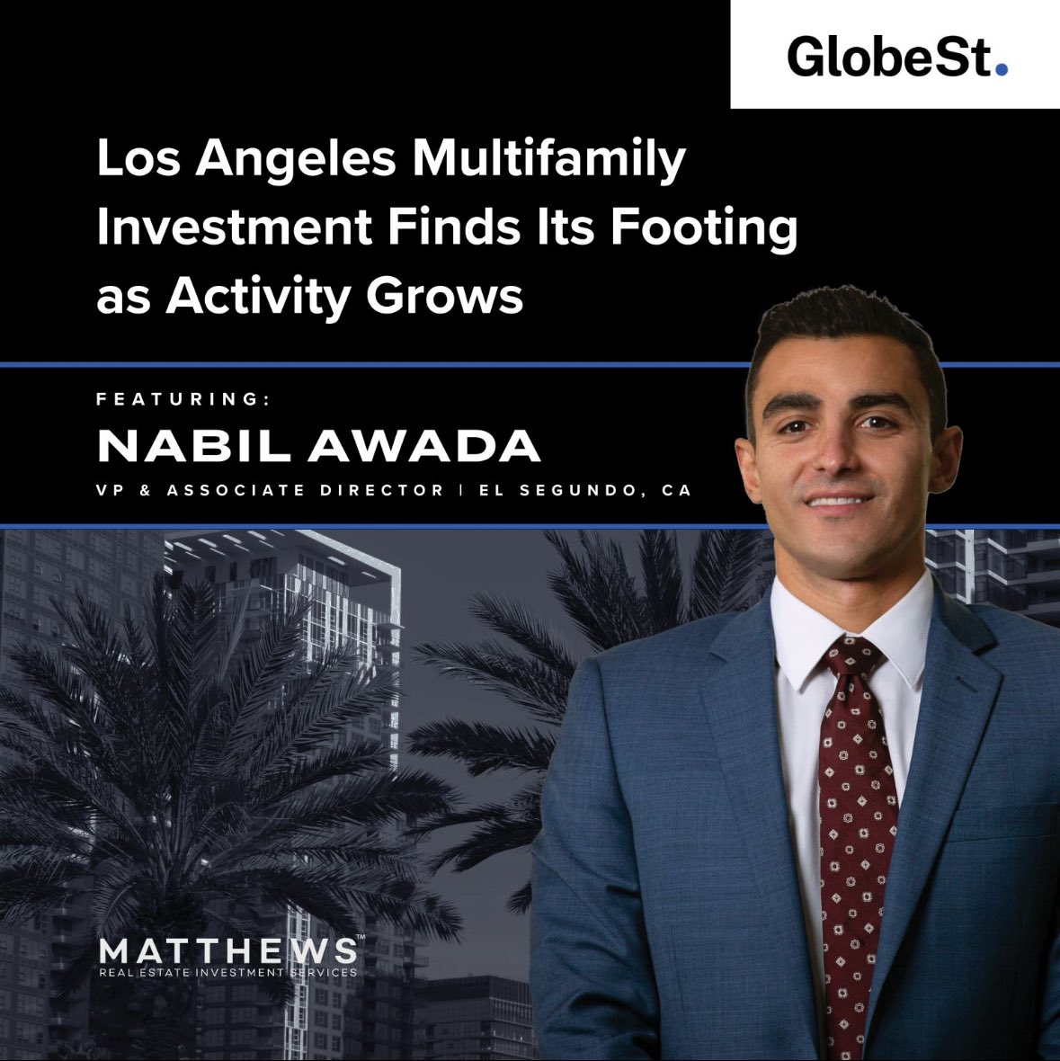 NabilsDeals's tweet photo. Grateful to share my perspective with @GlobeStcom on the opportunities and challenges shaping LA multifamily right now.

🔗 https://t.co/yNyn3HkF1D https://t.co/L5ojOvifyp