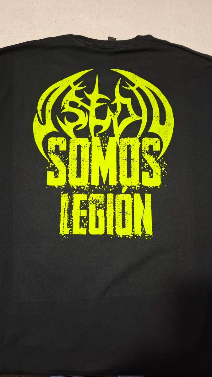 La Bestia ya está entre nosotros.🔥 Las nuevas gorras y playeras del tío Asedio llegaron; muy pronto comenzaremos a enviar sus pedidos. Gracias a quienes nos encargaron, aunque todavía pueden pedir quienes no se animaron. 😁

#LaBestia
#SomosLegion
#sonidodeecatemburgo