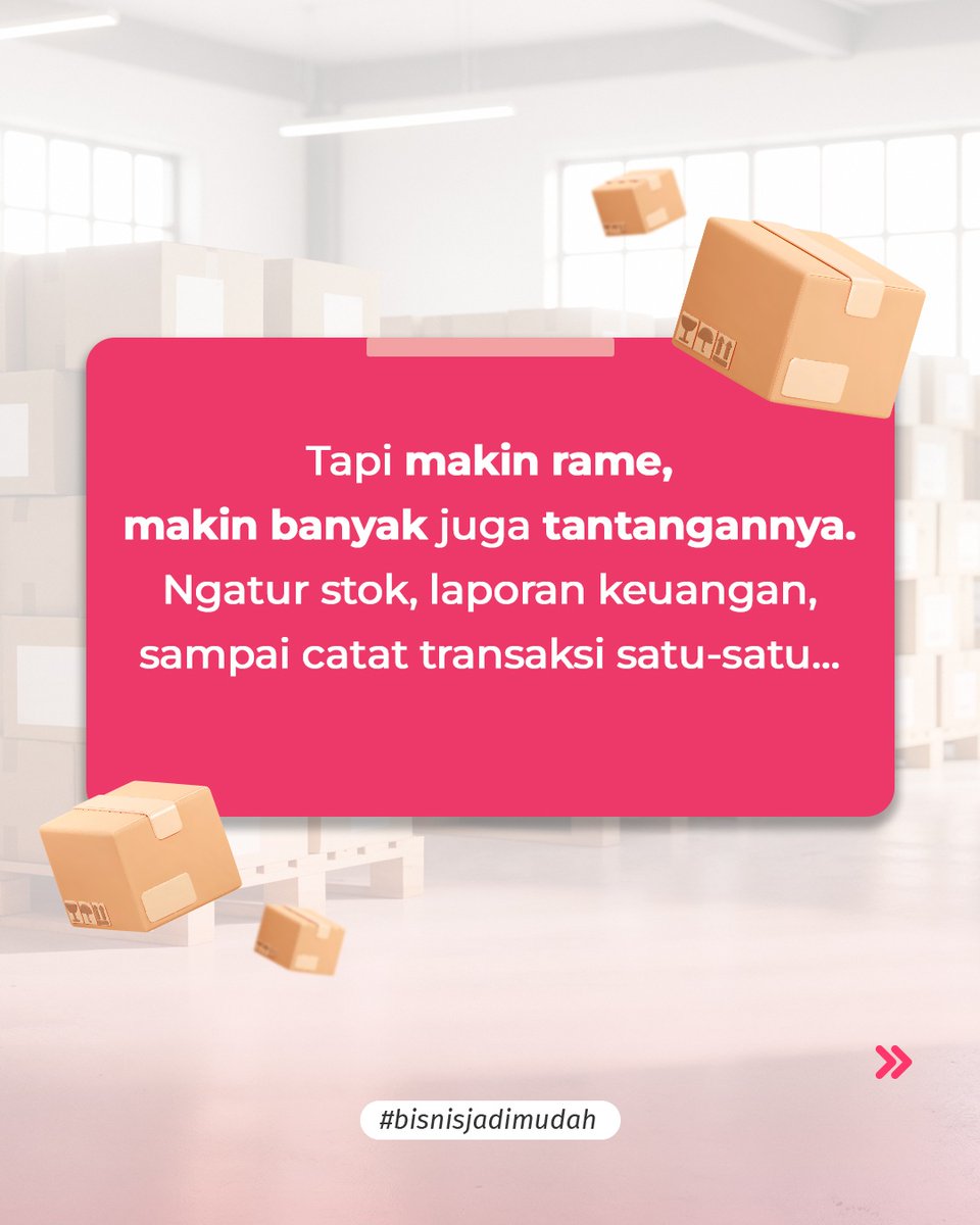 accurateid's tweet photo. Siapa nih yang awalnya cuma iseng jualan, eh lama-lama makin rame, makin pusing. Stok berantakan, laporan numpuk, transaksi nggak kelar-kelar.

Sekarang sudah saatnya MERDEKA dari ribetnya kerja manual pakai engan Accurate Online. Bisa ngobrol GRATIS dan demo produknya juga loh. https://t.co/ntijEgHi9a