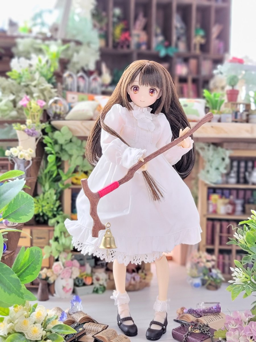 白いお洋服と杖があると…(*´ｰ`*)♡

#ドール
#からふるDreamin