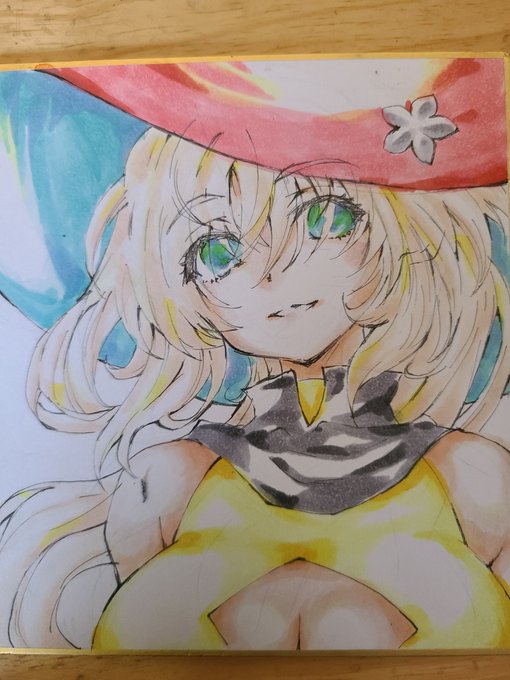 今日は帰省中なのでアナログ絵 