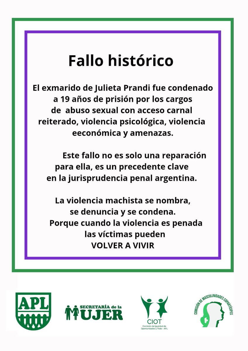 Comisión de Igualdad tweet media