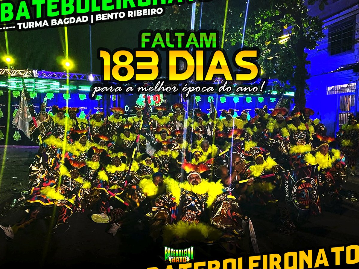 FALTAM 183 DIAS 🎭