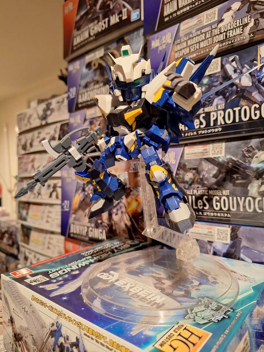yaneura_univers's tweet photo. さて、今夜はアチェルビーかライディラ作れるかな?積みが溜まる一方なのに新作の「スパロボY」が欲しい今日この頃デス😅
#スパロボOG
#エクスバイン
#DSPEC https://t.co/CcgFbAT10B