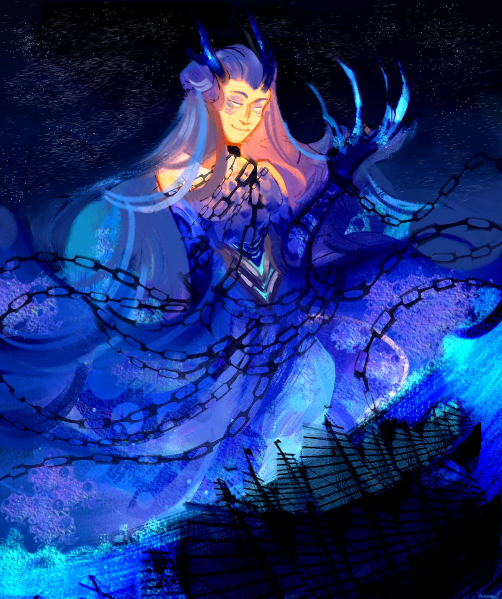 ley_draw's tweet photo. Ao run the Queen #NeZha2 #nezha #digitalart https://t.co/EyI3P5w8Mx