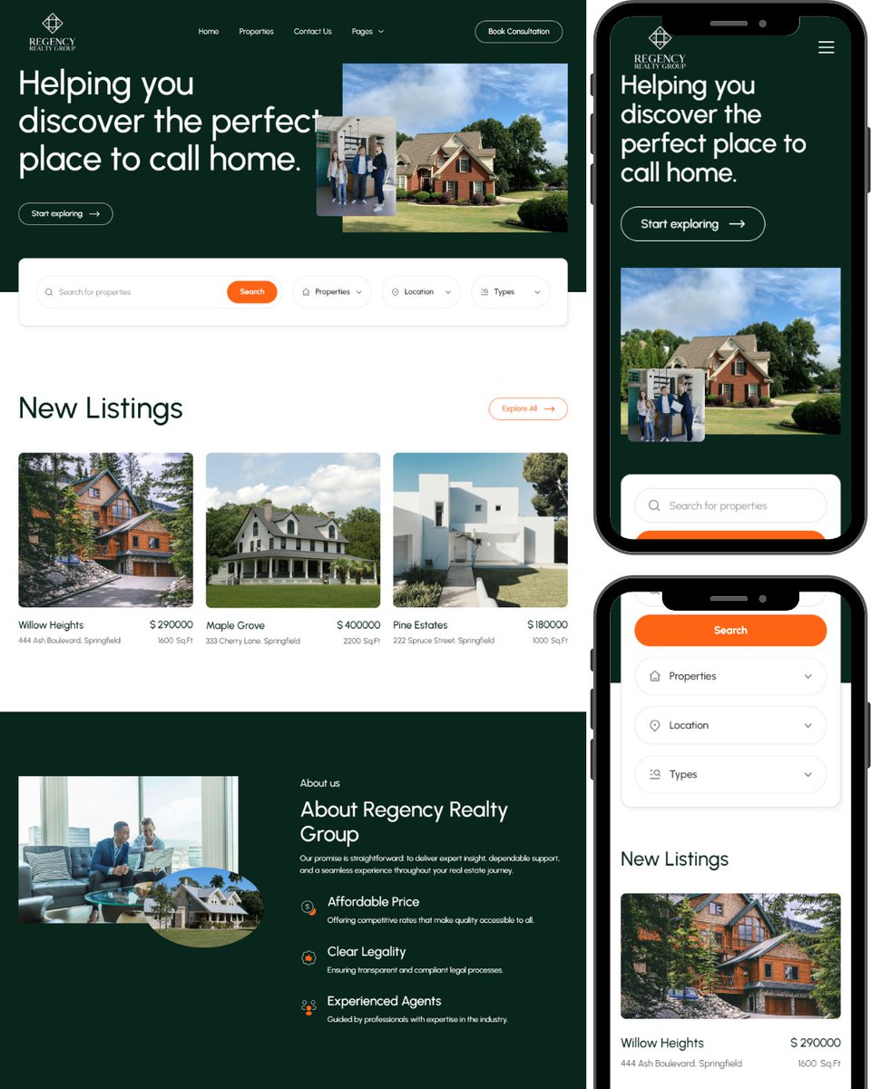 TyronWeb6229's tweet photo. From concept to clicks! Just finished designing this stunning, user-friendly website that’s built to convert visitors into loyal customers. 💻✨ Before vs after, what do you think? #WebsiteDesign #realestate #fypviraltwitter #businessowner #BusinessGrowth https://t.co/FnjebZVRGF