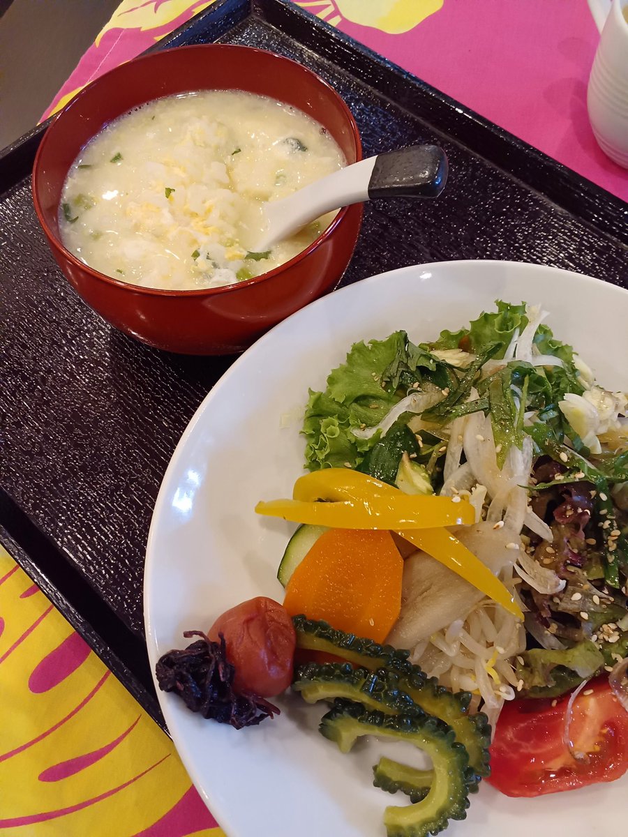 Cafecaoru's tweet photo. #武蔵小金井カフェ
#武蔵小金井隠れ家カフェ
#武蔵小金井カフェ薫
#武蔵小金井カフェモーニング
#雑炊
#塩麹
#かつおだし https://t.co/QyJKWFoPzT