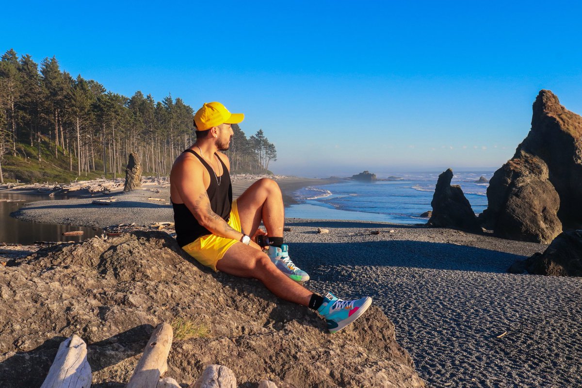 SergioADFW's tweet photo. Celebrated my 35th birthday at Ruby Beach in Washington 💚 #PNW #RubyBeach https://t.co/eBPbUoxXxx