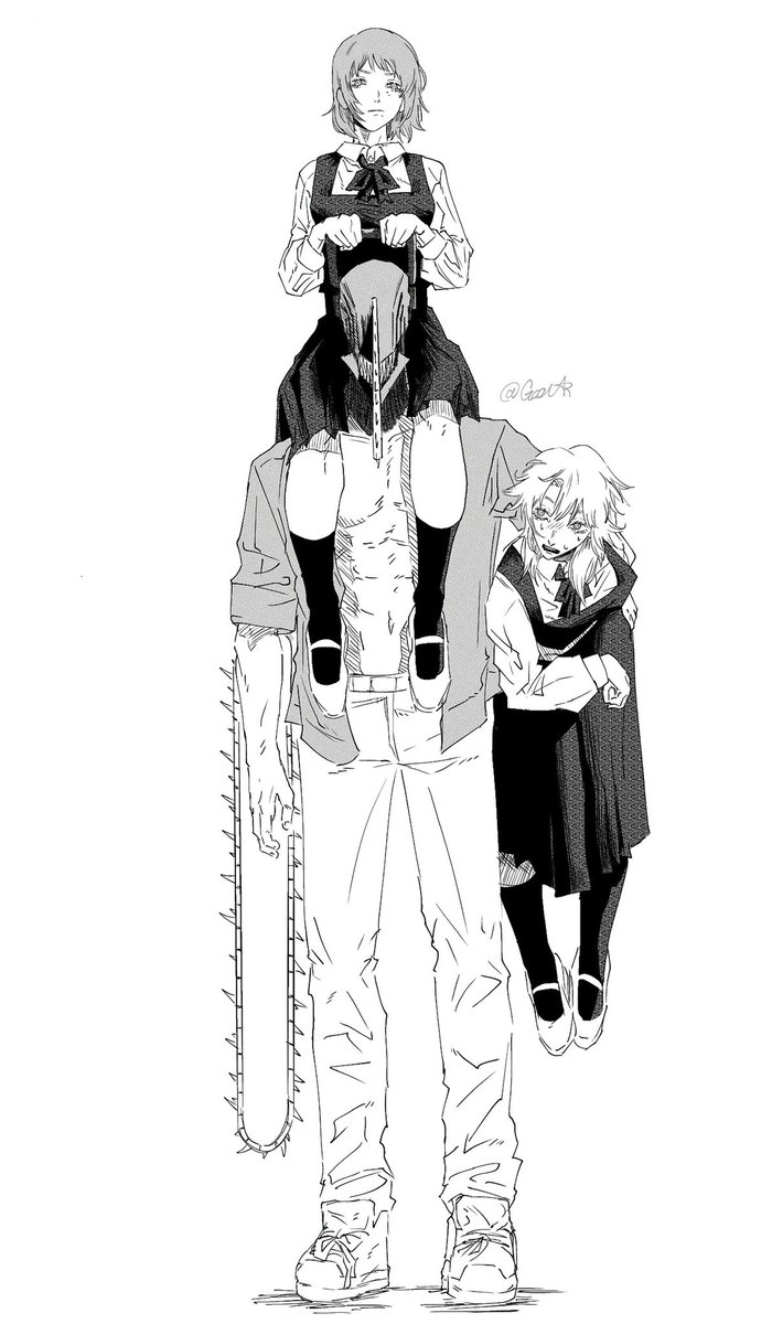 Go0ntar's tweet photo. Chainsaw man chapter 211 fan-art #chainsawman211 #csm #chainsawman  #fanart https://t.co/usrfUNz0oW